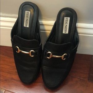 Steve Madden backless loafers